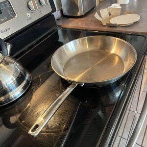 12" Stainless Steel Frying Pan